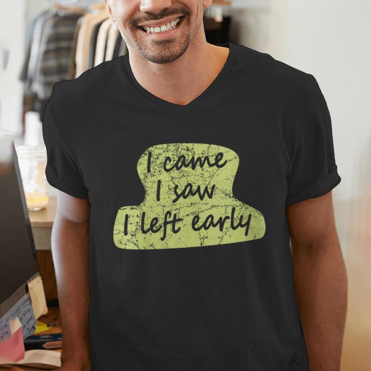 Introvert Shy Person Joke Anti-Social Quote Men's V-Neck T-Shirt
