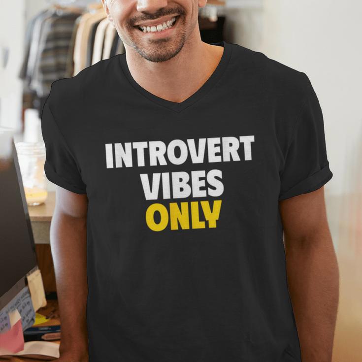 Introvert Vibes Only Men's V-Neck T-Shirt