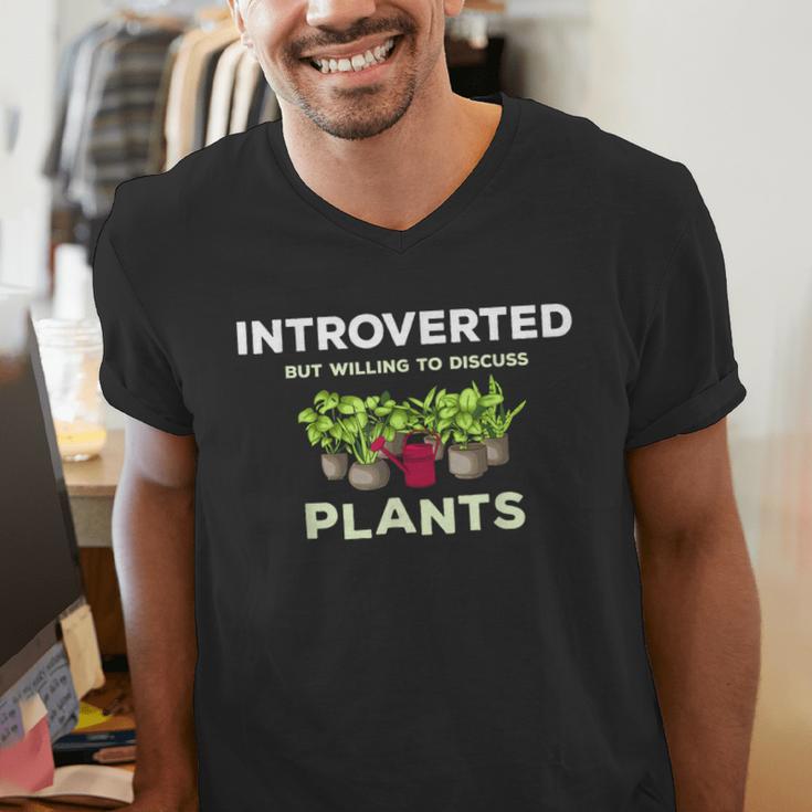 Introverted Men's V-Neck T-Shirt