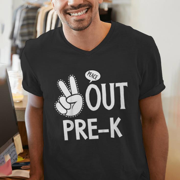 Kids Pre-K Graduation Kids Toddlers Men's V-Neck T-Shirt