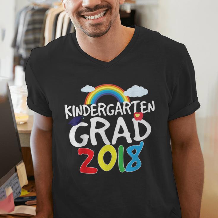 Kindergarten Graduation 2018 Last Day Of School Men's V-Neck T-Shirt