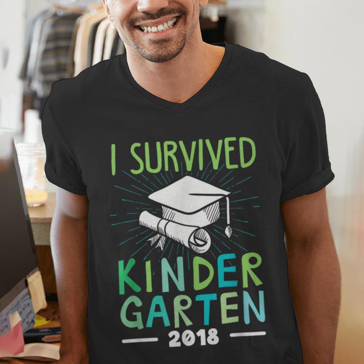 Kindergarten Graduation Graduate t Shirt 2018 Men's V-Neck T-Shirt