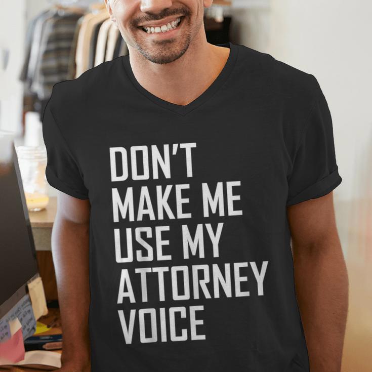 Lawyer Law School Graduation Attorney Men Women Men's V-Neck T-Shirt