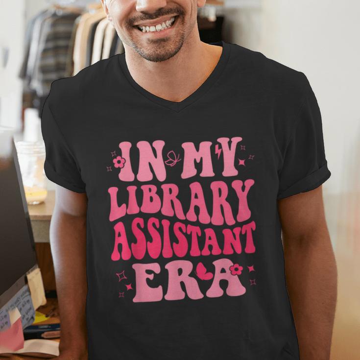 Librarian Assistant Shirt Books Reader Library Assistant Men's V-Neck T-Shirt Librarian Assistant Shirt Books Reader Library Assistant Men's V-Neck T-Shirt