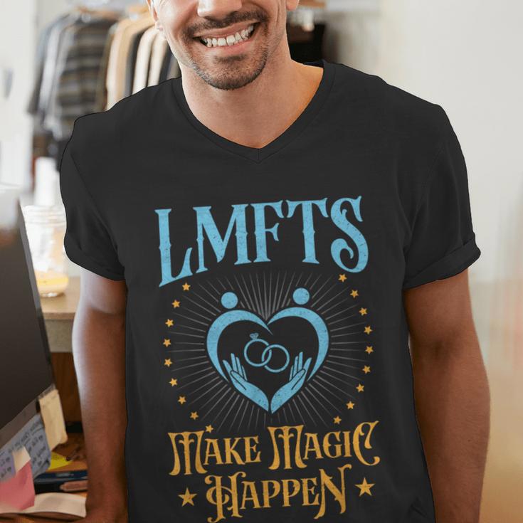 LMFT Graduation Licensed Marriage And Family Therapist LMFT Men's V-Neck T-Shirt