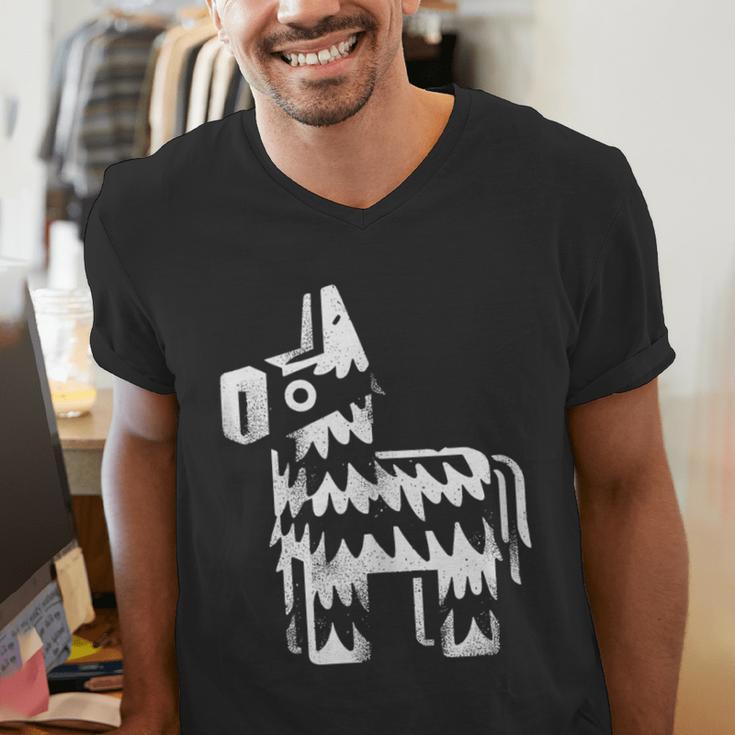 Lone Vibes Celebration Individualistic Introvert Party Men's V-Neck T-Shirt