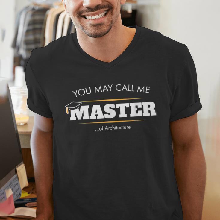 Master Of Architecture Shirt Graduation 2020 Men's V-Neck T-Shirt