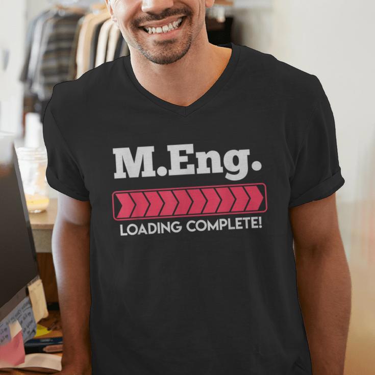 Master Of Engineering Engineer Master Graduation Men's V-Neck T-Shirt