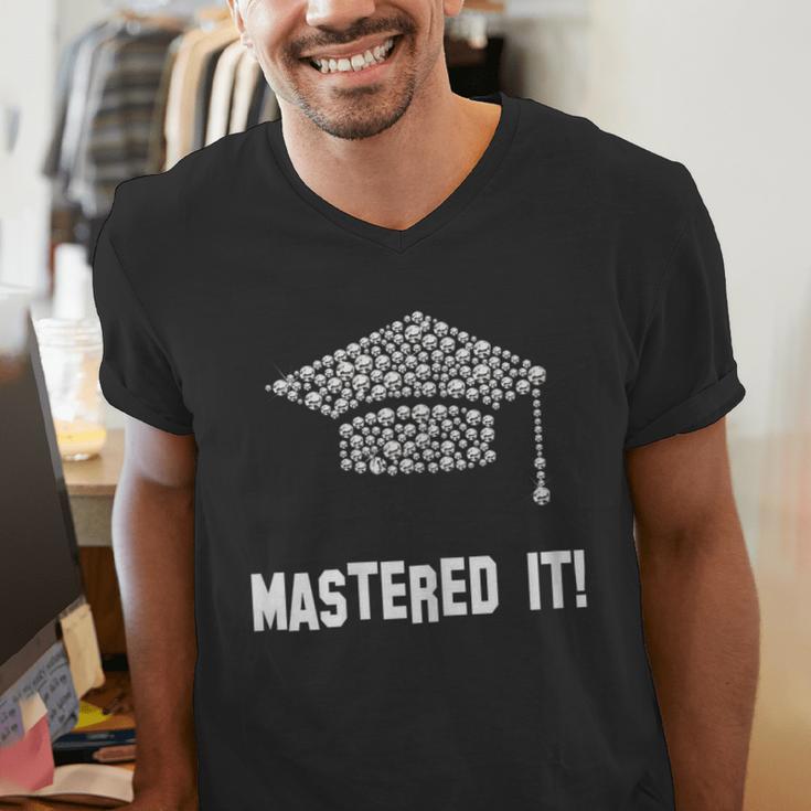 Mastered It Shirt Graduation 2018 Men's V-Neck T-Shirt