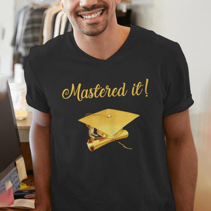 Mastered It Shirt Graduation MD Graduate Men's V-Neck T-Shirt