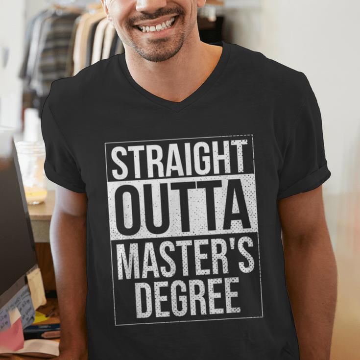 Masters Degree Graduation Mastered It MBA Graduation Men's V-Neck T-Shirt