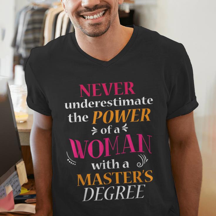 Masters Degree Graduation MPH Social Work Men's V-Neck T-Shirt