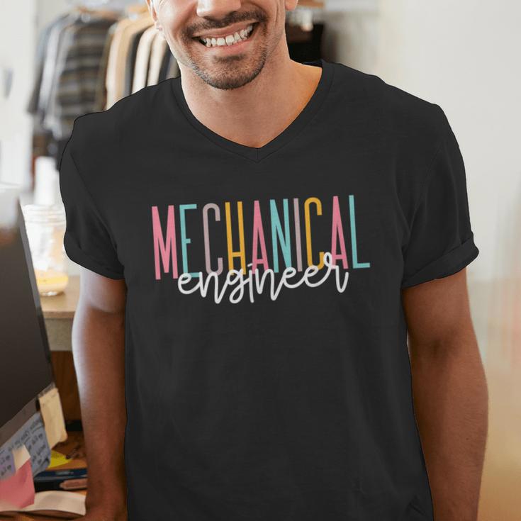 Mechanical Engineer Graduation Engineer Student Engineering Men's V-Neck T-Shirt