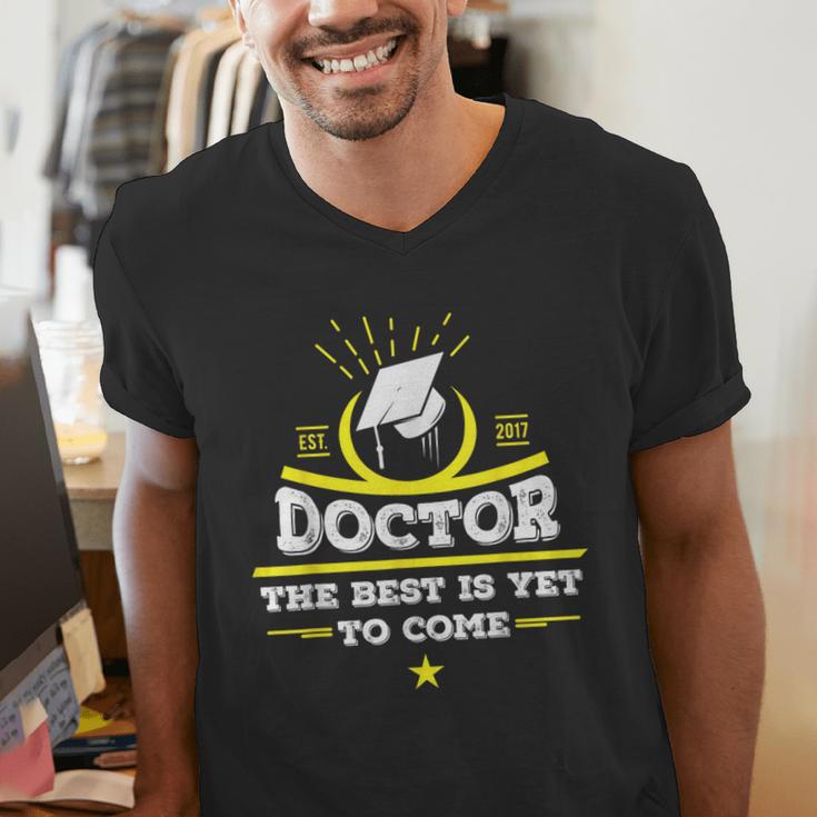 Medical School Graduation Idea For Doctors Men's V-Neck T-Shirt