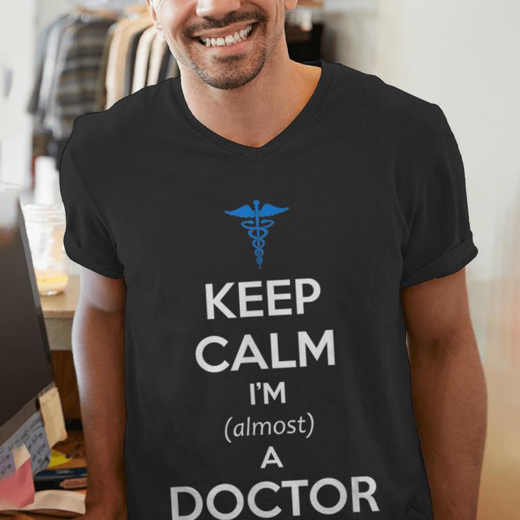 Medical Student Almost Doctor Med School Graduation Men's V-Neck T-Shirt