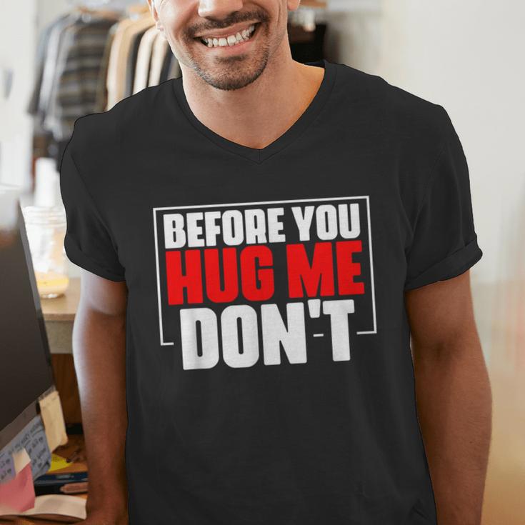 Meme Sarcastic Quotes For Antisocials Introverts Men's V-Neck T-Shirt