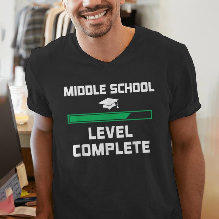 Middle School Graduation Shirt 8th Grade Men's V-Neck T-Shirt
