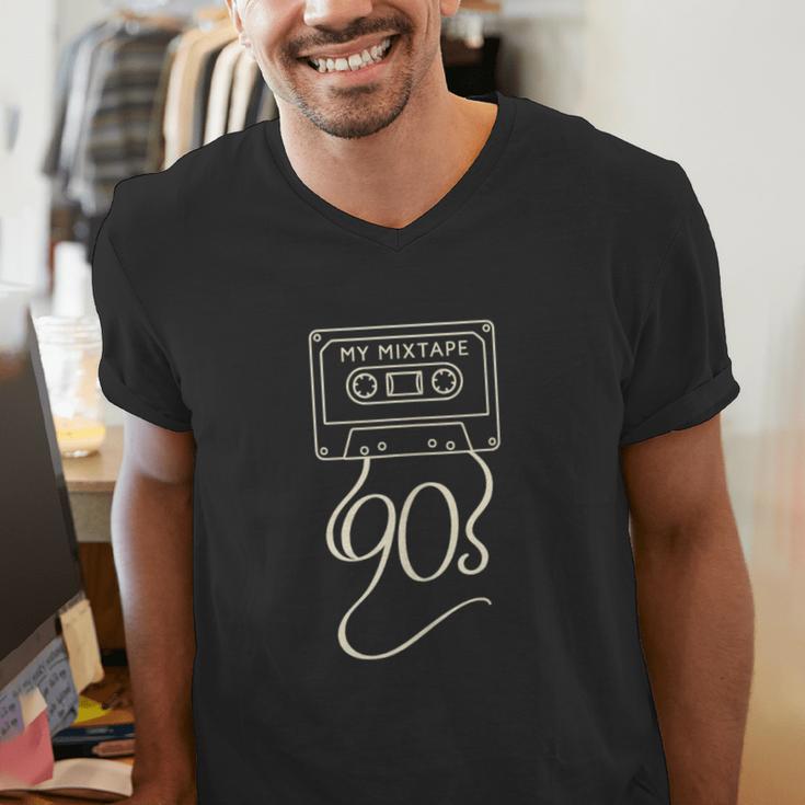 My Mixtape 90s – Retro Cassette Tape Nostalgia Men's V-Neck T-Shirt My Mixtape 90s – Retro Cassette Tape Nostalgia Men's V-Neck T-Shirt
