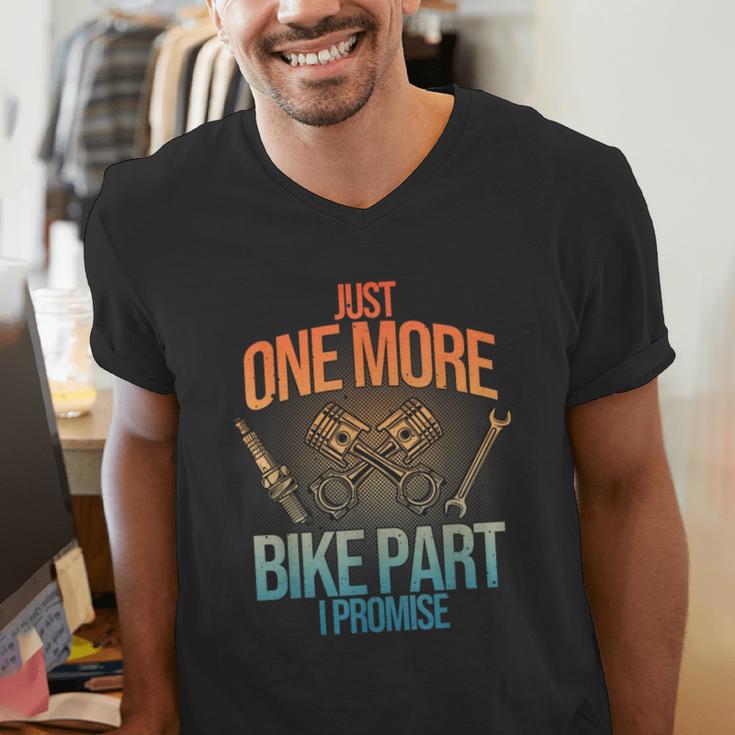 Motorcycle Mechanic Art For Men Dad Motorcycle Lovers Biker Men's V-Neck T-Shirt Motorcycle Mechanic Art For Men Dad Motorcycle Lovers Biker Men's V-Neck T-Shirt
