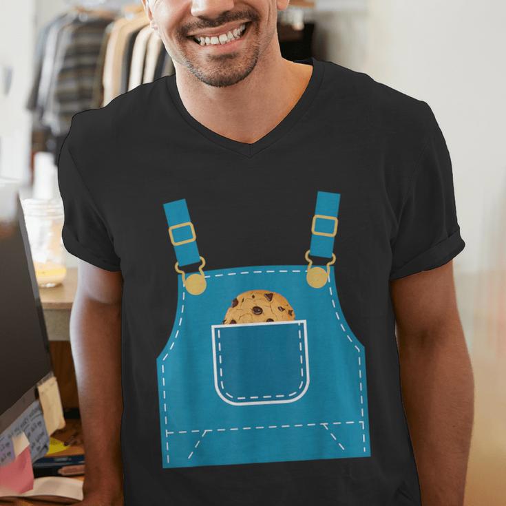Mouse Halloween Costume Book Cookie Teacher Student Men's V-Neck T-Shirt