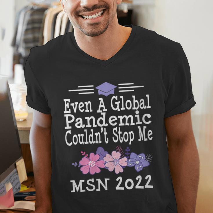 MSN Masters Science In Nursing Nurse Graduation 2022 Men's V-Neck T-Shirt