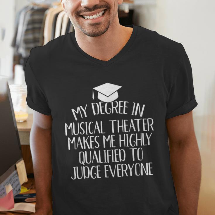 Musical Theater Major Graduation Men's V-Neck T-Shirt
