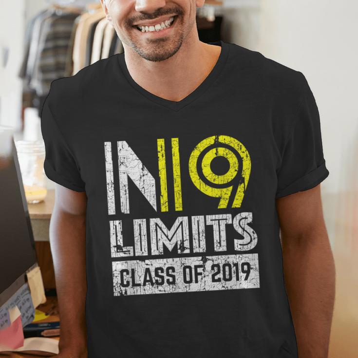 No Limits Cool Class Of 2019 Graduation Men's V-Neck T-Shirt