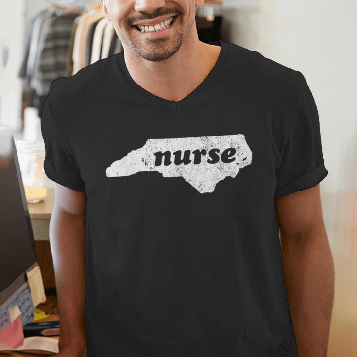 North Carolina Nursing Nurse Graduation Men's V-Neck T-Shirt