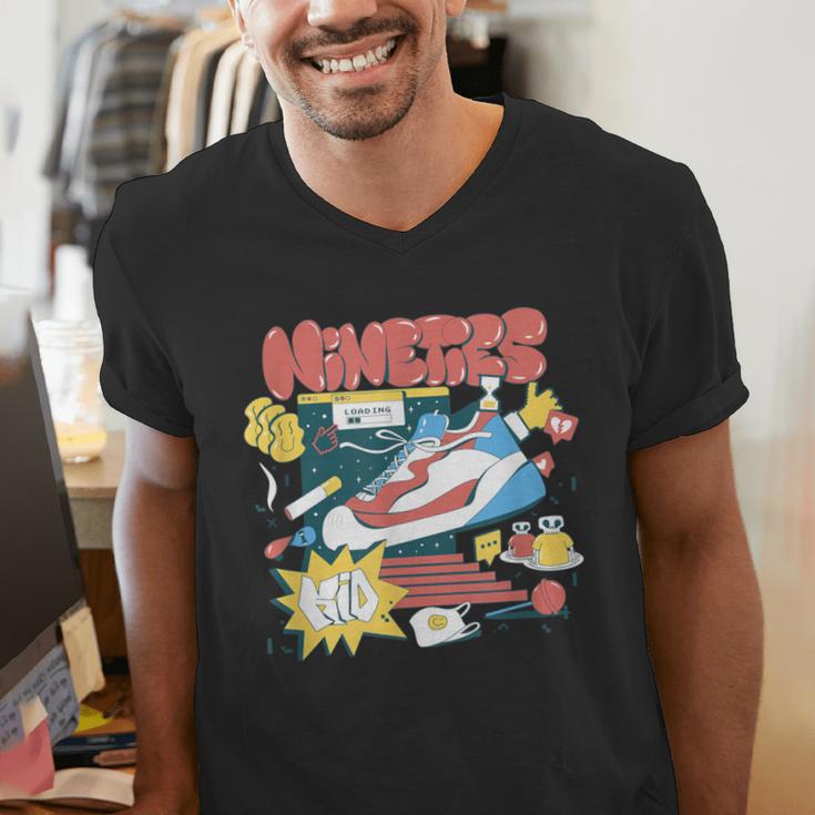 Nostalgia Gen X 90s Nineties Things Men's V-Neck T-Shirt