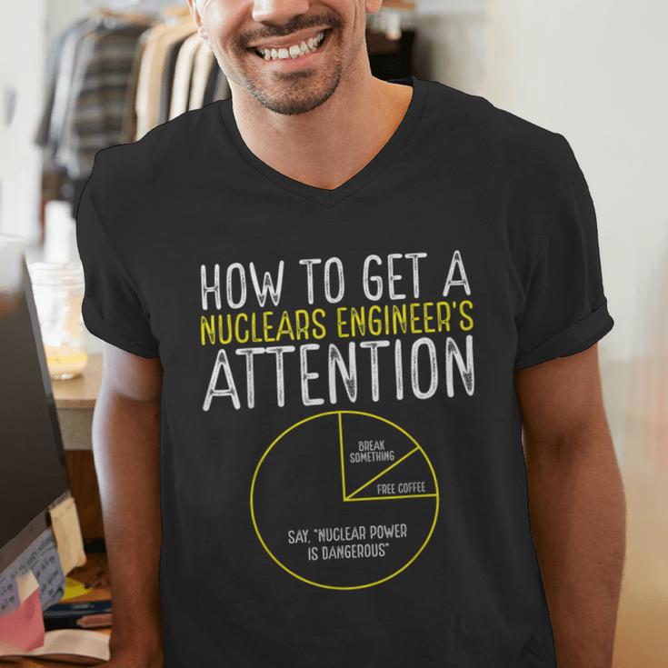 Nuclear Engineering Graduation Future Nuclear Engineer Men's V-Neck T-Shirt