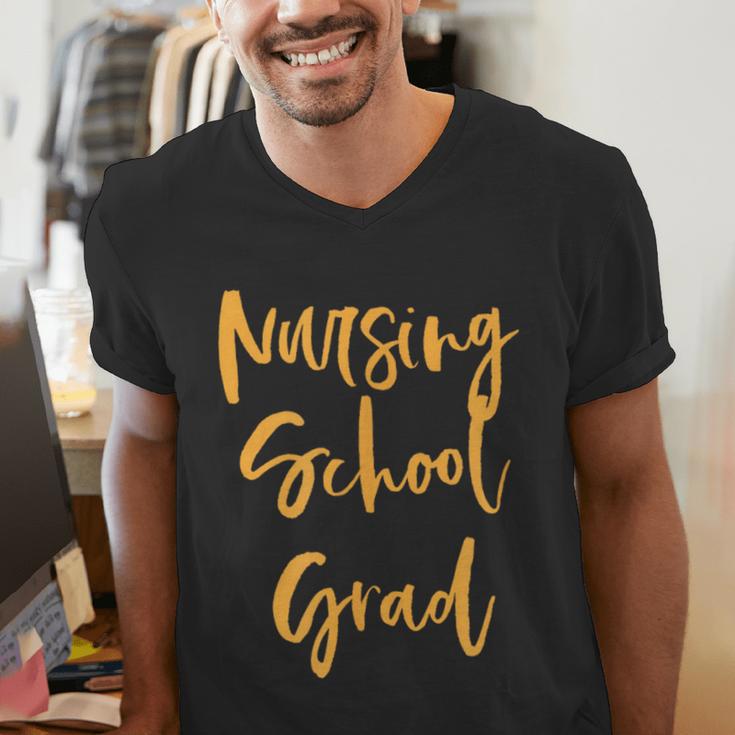 Nurse Pinning Ceremony Nursing School Graduation Shirts Men's V-Neck T-Shirt