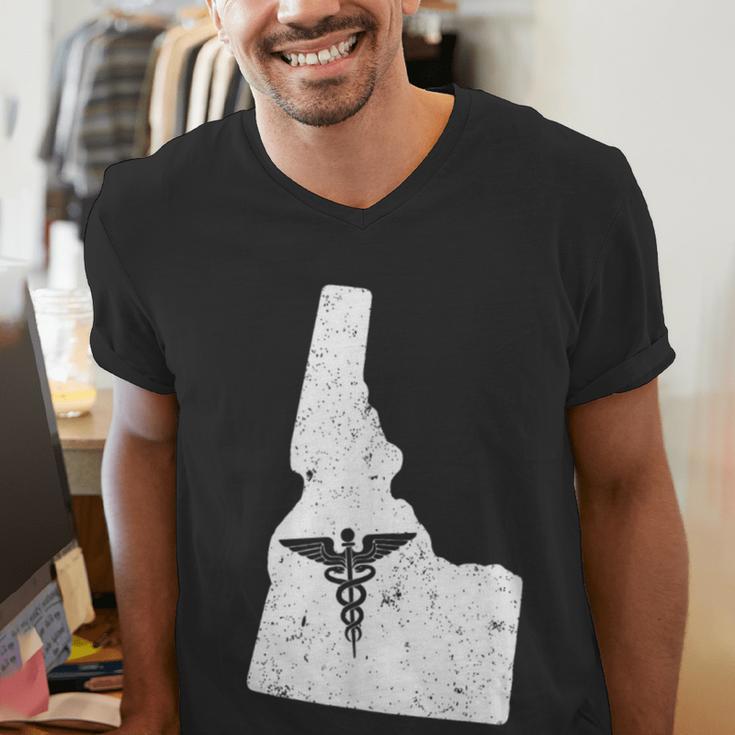 ON NurseShirt Nurse Graduation Idaho Men's V-Neck T-Shirt