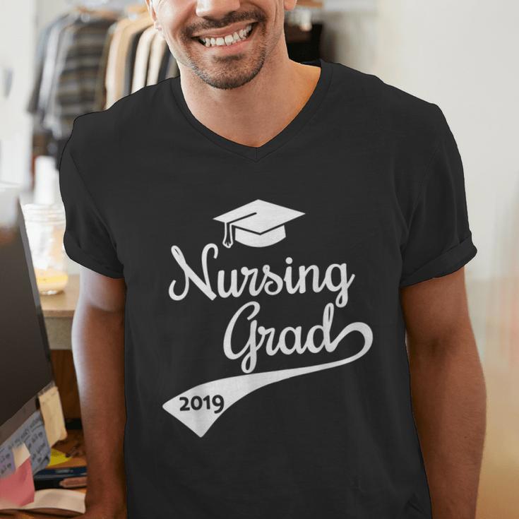 Nursing Graduate Grad 2019 Nurses Graduation Men's V-Neck T-Shirt