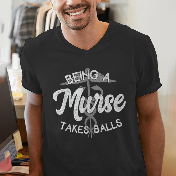 Nursing Male Nurse Murse RN Graduation Week Idea Men's V-Neck T-Shirt