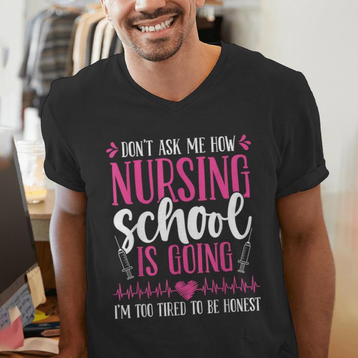 Nursing School Graduate Nurse Graduation Party Men's V-Neck T-Shirt