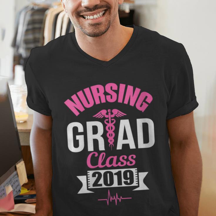Nursing School Graduation Class Of 2019 RN Student Men's V-Neck T-Shirt