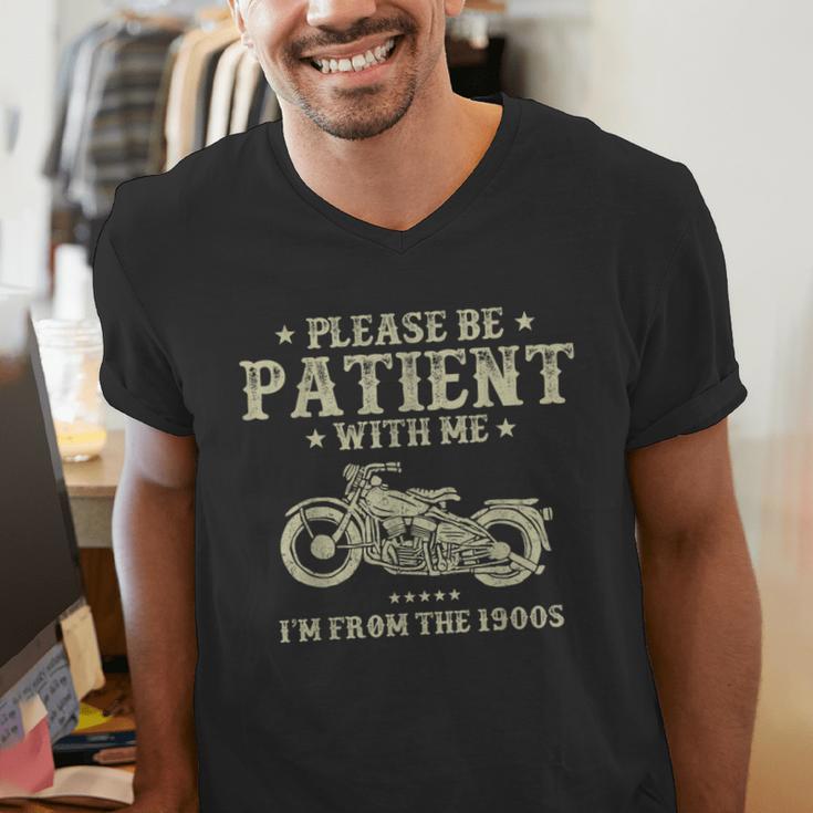 Old Biker I'm From The 1900s Motorcycle Classic Men Men's V-Neck T-Shirt