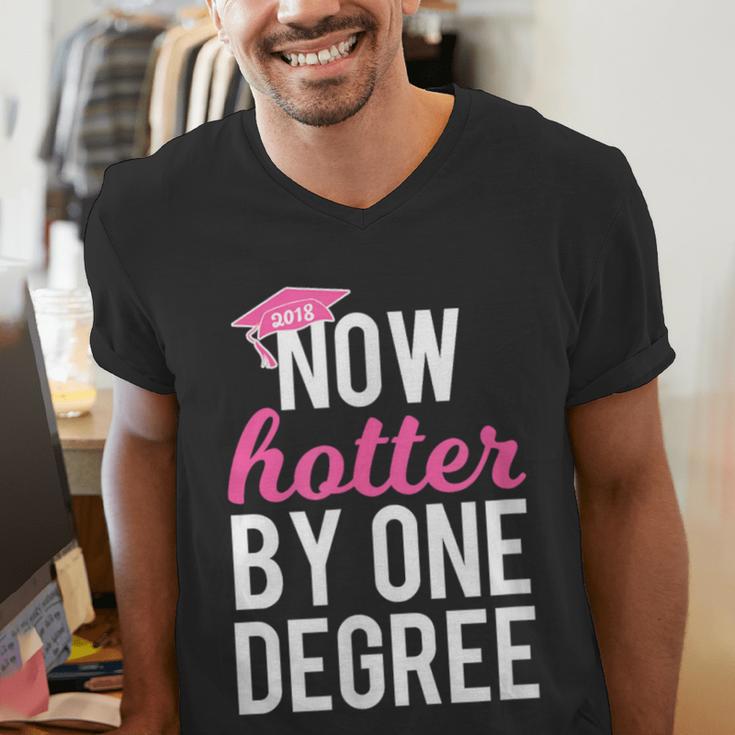 One Degree Hotter Class Of 2018 Graduation T-Shirt Men's V-Neck T-Shirt