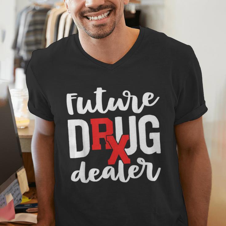 Pharmacist Graduation Pharmacy Future Drug Dealer Men's V-Neck T-Shirt