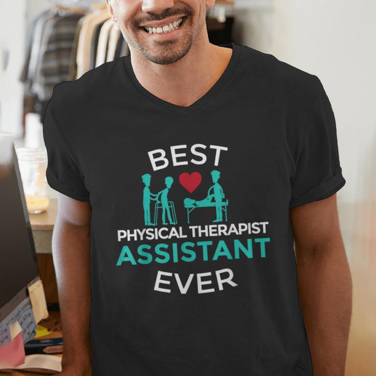Physical Therapist Therapy Assistant PTA Graduation Men's V-Neck T-Shirt
