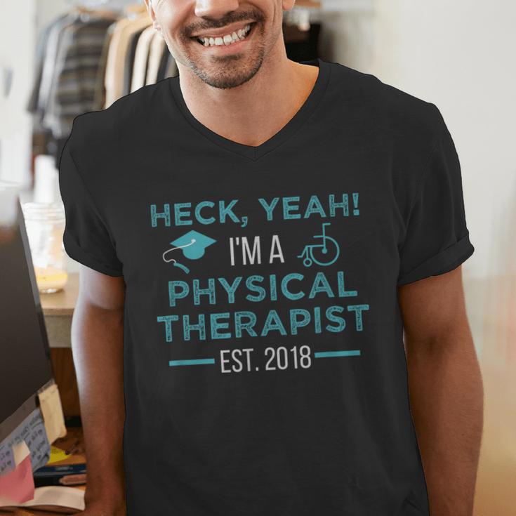 Physical Therapy Graduation Shirt PT Student DPT Grad Men's V-Neck T-Shirt