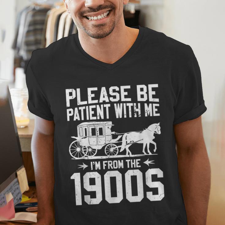 Please Be Patient I'm From The 1900s Over The Hill 90s Men's V-Neck T-Shirt
