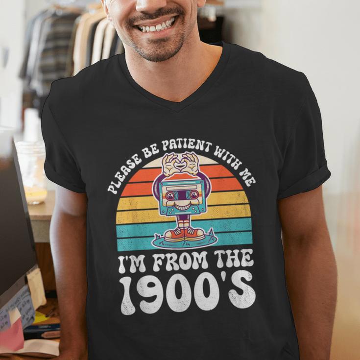 Please Be Patient With Me I'm From The 1900s Kawaii Men's V-Neck T-Shirt Please Be Patient With Me I'm From The 1900s Kawaii Men's V-Neck T-Shirt