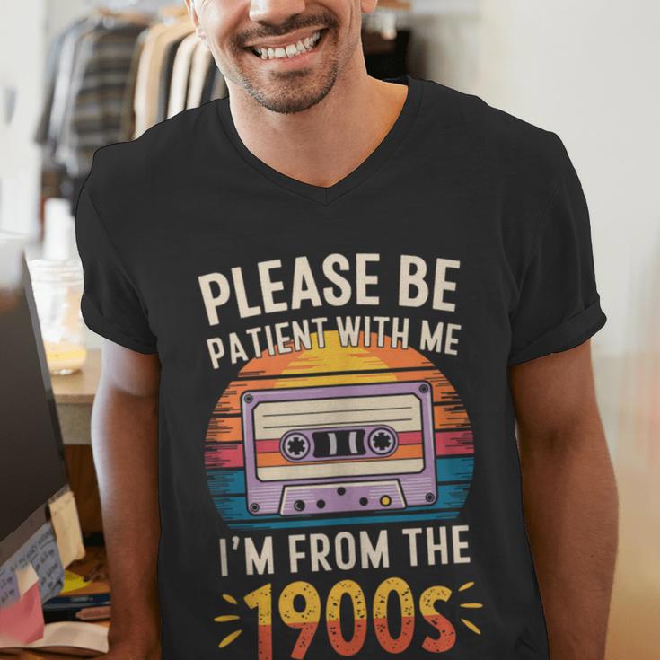 Please Be Patient With Me I'm From The 1900s Shirt Men Women Men's V-Neck T-Shirt Please Be Patient With Me I'm From The 1900s Shirt Men Women Men's V-Neck T-Shirt