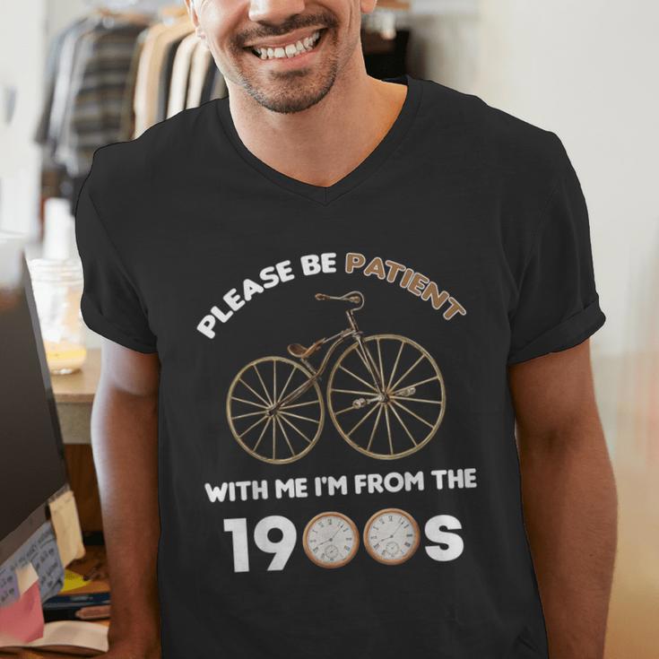 Please Be Patient With Me I'm From The 1900s Vantage Men's V-Neck T-Shirt