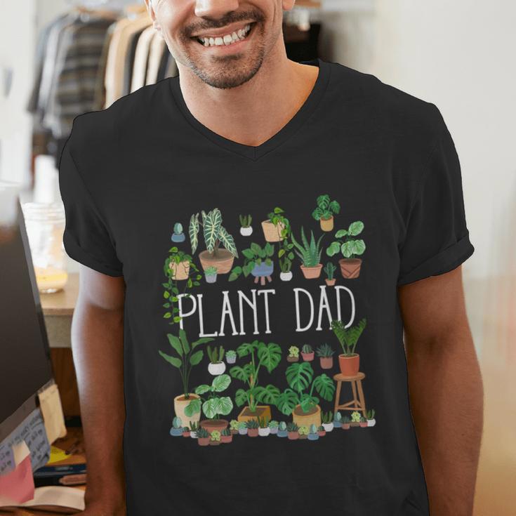 Potted Plant Dad Men's V-Neck T-Shirt