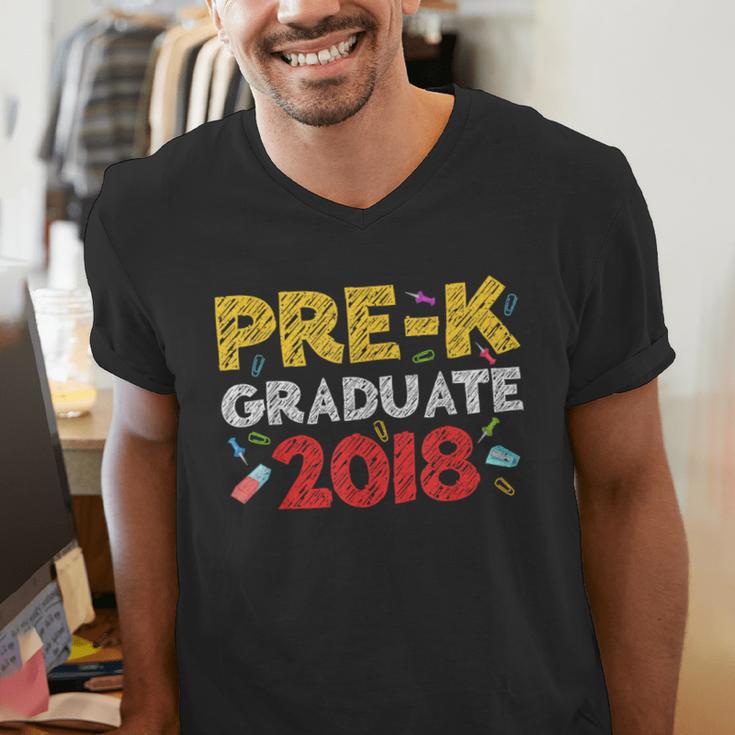 Pre-K Graduate Grad 2018 Graduation Shirt Men's V-Neck T-Shirt