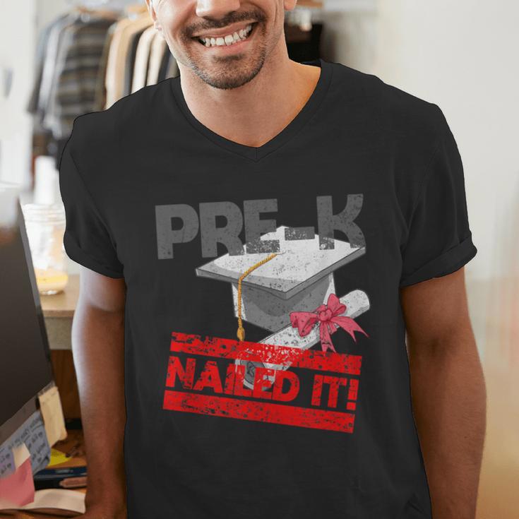 Pre-K Graduation Shirt Preschool GraduationShirt Men's V-Neck T-Shirt