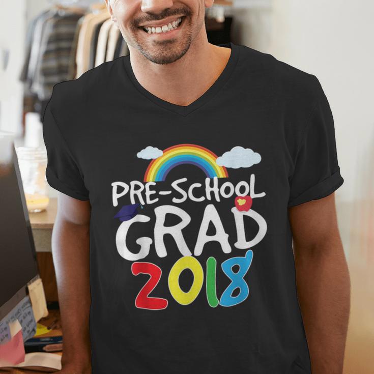 Preschool Graduation 2018 Last Day School Pre K Men's V-Neck T-Shirt