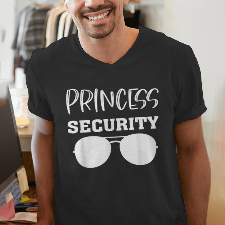 Princess Security Perfects For Dad Orr Boyfriend Small Men's V-Neck T-Shirt Princess Security Perfects For Dad Orr Boyfriend Small Men's V-Neck T-Shirt